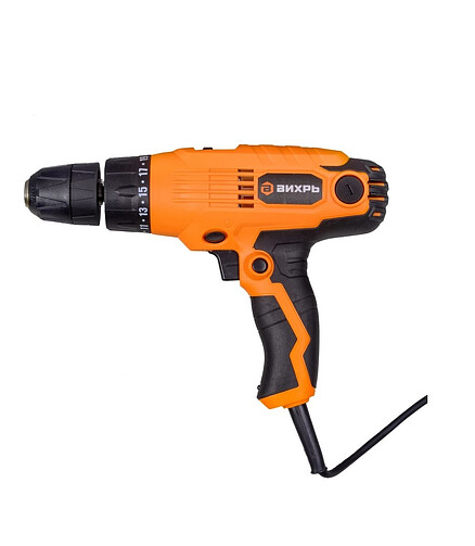 Шуруповерт сетевой ВИХРЬ СШ-550/2 2ск. 550Вт 438x503 в Материке