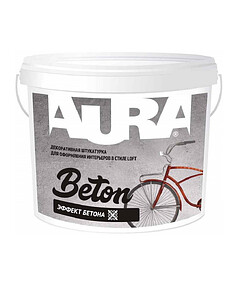Штукатурка Aura Beton декоративная, 8кг 238x286 в Материке