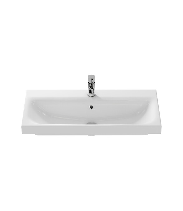 Раковина встраиваемая MODUO SLIM 80см с отверстием 586x674 в Материке