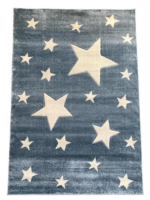 Ковер BALA KIDS STARS Blue/Cream 200*300 495x660 Ковер BALA KIDS STARS Blue/Cream 200*300 495x660 в Материке