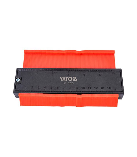 Шаблон профилей YATO YT-3735 125мм 438x503 в Материке