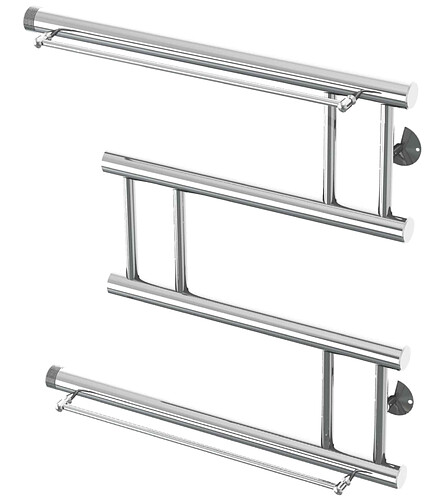Полотенцесушитель MODERN М.3. 50х50 (1") 438x503 в Материке - Вариант 2