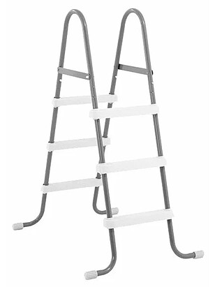 Лестница д/бассейна INTEX (до 107см) сталь + пластик арт.28065 238x286 в Материке