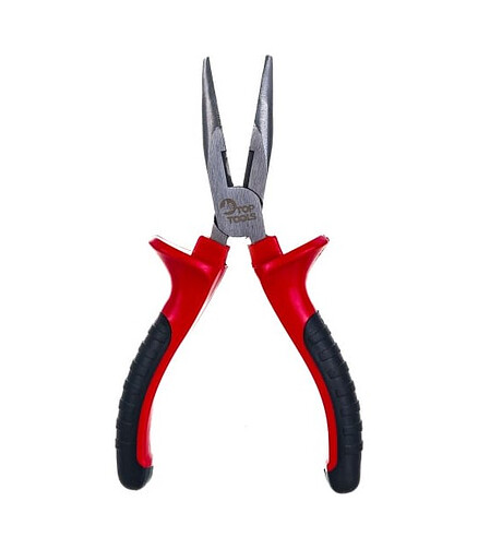 Плоскогубцы удлин. TOP TOOLS 32D114 изогнутые 160мм 438x503 в Материке