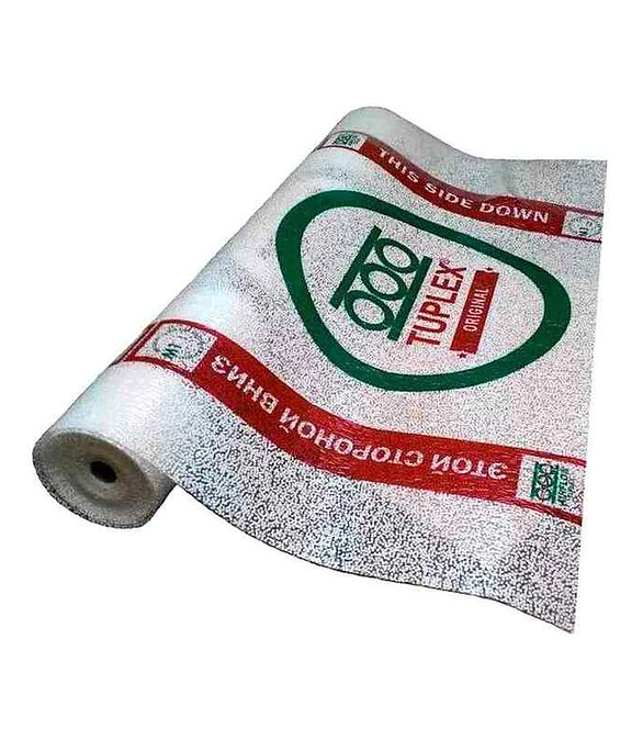 Подложка д/пола TUPLEX ORIGINAL 1.1*9м*3мм (1рул=9,9м2) 586x674 Подложка д/пола TUPLEX ORIGINAL 1.1*9м*3мм (1рул=9,9м2) 586x674 в Материке
