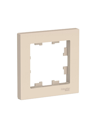 Рамка SE ATLAS Design ATN000201 1мест. беж. 238x286 в Материке - Вариант 2
