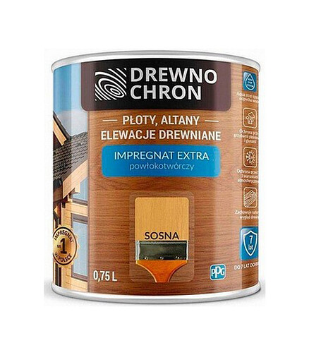 Пропитка DREWNOCHRON IMPREGNAT EXTRA сосна, 0,75л 438x503 в Материке