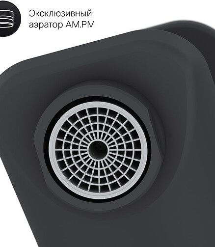 Смеситель X-JOY F85A02122 (для умывальника) черный 438x503 в Материке - Вариант 3