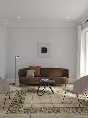 Керамогранит Beryoza Ceramica TRIANON 50х50 см 1,5 м2 цвет натурал 238x286 в Материке