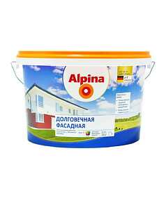Краска ALPINA Долговечная фасадная Б3 прозрачная 2,35л