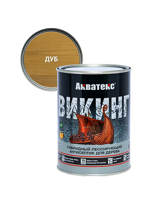 Антисептик АКВАТЕКС Викинг дуб, 0,75л 238x286 в Материке
