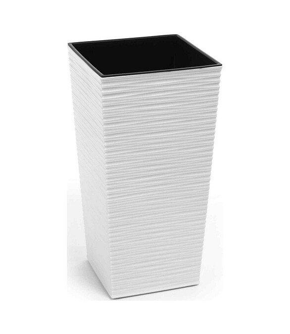 Кашпо FINEZJA DLUTO с вкладышем (19x37см) пластик белый LA588-05 586x674 Кашпо FINEZJA DLUTO с вкладышем (19x37см) пластик белый LA588-05 586x674 в Материке