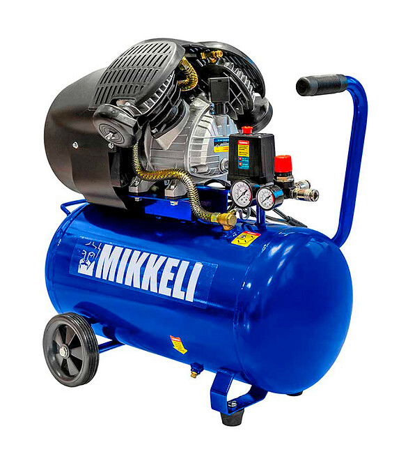 Компрессор MIKKELE AC-52 2.2кВт 50л 440л/мин 586x674 в Материке