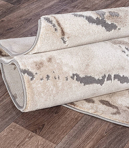 Ковер ARMINA 03819А Grey/Brown 160*230, овал 438x503 в Материке - Вариант 2