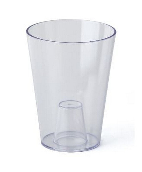 Ваза для орхидей OptimPlast круглая (12,5x16,6см) пластик прозрачный Т3320 495x660 Ваза для орхидей OptimPlast круглая (12,5x16,6см) пластик прозрачный Т3320 495x660 в Материке