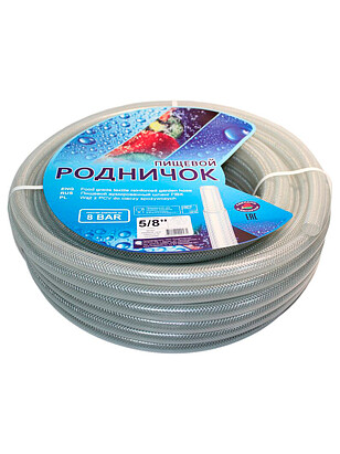 Шланг пищевой армир. РОДНИЧОК 5/8" 20м 238x286 в Материке