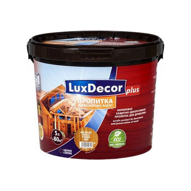 Пропитка LuxDecor Униселл махагон 5л