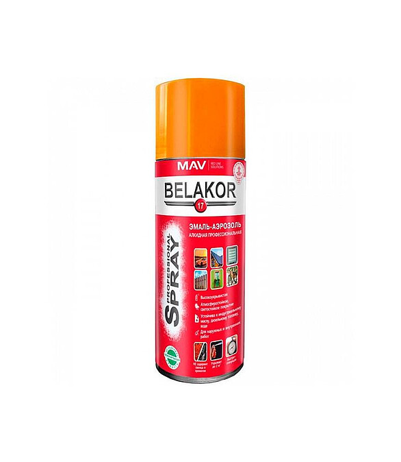 Эмаль BELAKOR17 аэроз. алкид. RAL2008 глянцевая, 520мл 586x674 Эмаль BELAKOR17 аэроз. алкид. RAL2008 глянцевая, 520мл 586x674 в Материке