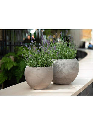 Кашпо BASALT Kula (12x9см) терракота коричневый T-057-126-12-T 238x286 в Материке - Вариант 3