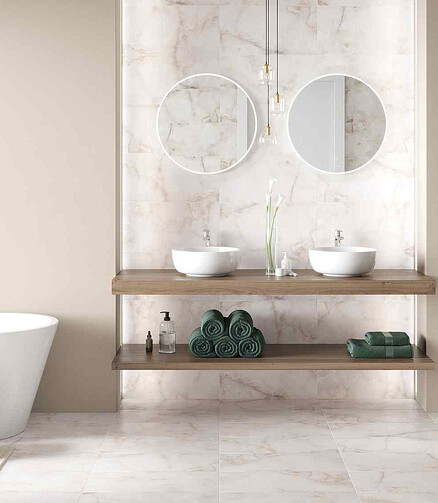 Керамогранит Cersanit CAMEO 29,7х59,8 см 1,776 м2 цвет бежевый 438x503 в Материке