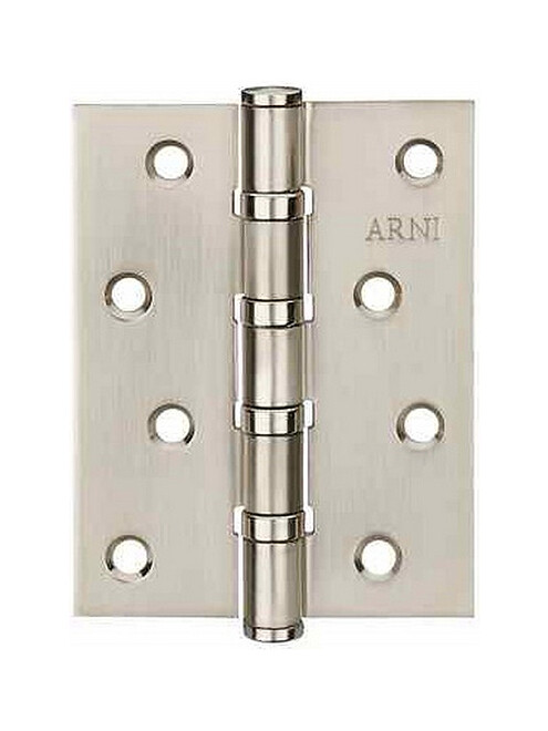 Петля дверная врезная универсальная ARNI 100*75 SN, мат.хром (уп=2шт) 495x660 Петля дверная врезная универсальная ARNI 100*75 SN, мат.хром (уп=2шт) 495x660 в Материке