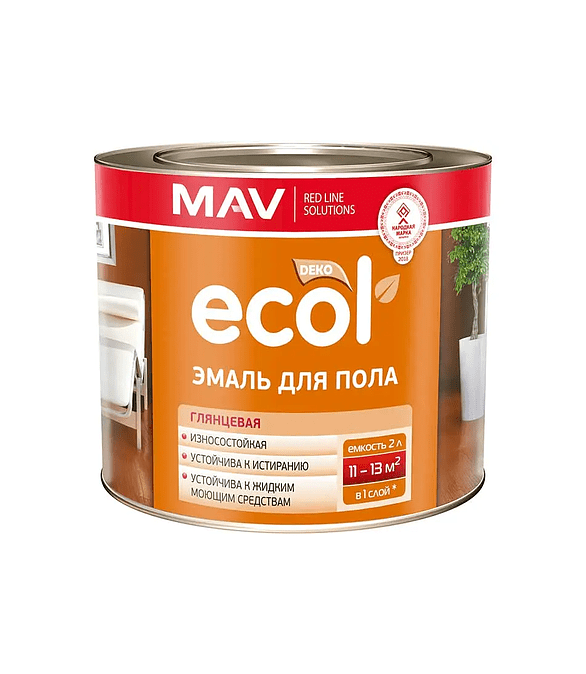 Эмаль ПФ-266 Ecol для пола золотисто-коричневая, 2кг 586x674 Эмаль ПФ-266 Ecol для пола золотисто-коричневая, 2кг 586x674 в Материке