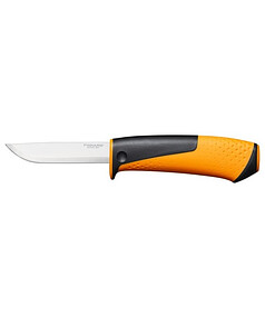 Нож универс. FISKARS 1023618 с точилкой