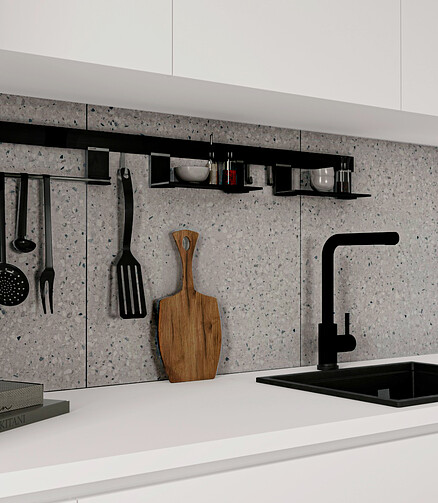 Керамогранит Dako LEVEL 60х60 см 1,8 м2 цвет серый 438x503 в Материке