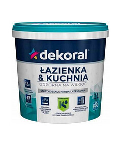 Краска Dekoral MALEINAK PLUS для кухонь и ванн 1л