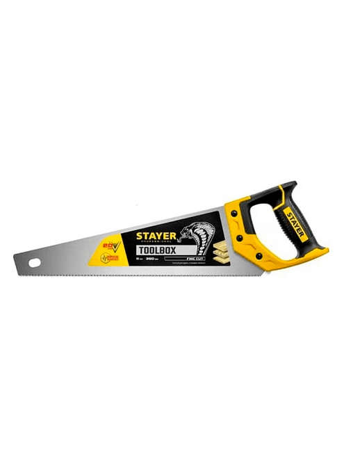 Ножовка STAYER Cobra Toolbox 350мм 11TPI 495x660 Ножовка STAYER Cobra Toolbox 350мм 11TPI 495x660 в Материке