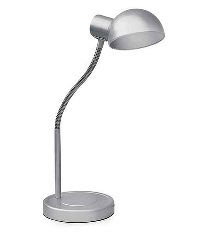 Светильник настольный Camelion KD-306 C03 40W/220V/E27 серебро 438x503 в Материке