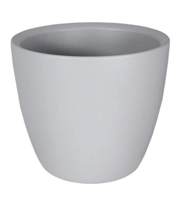 Кашпо 301 (15,5x13см) керамика белый мат 30115/095 586x674 в Материке