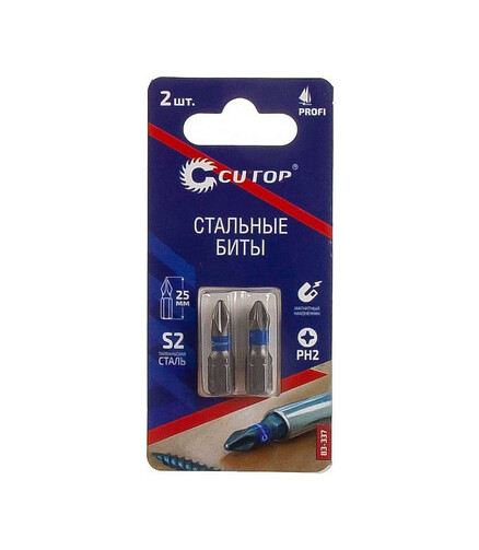 Бита CUTOP PH2 25мм 2шт/уп. 438x503 в Материке - Вариант 3