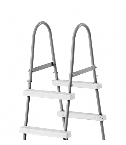 Лестница д/бассейна INTEX (до 91см) сталь + пластик арт.28064 438x503 в Материке - Вариант 2
