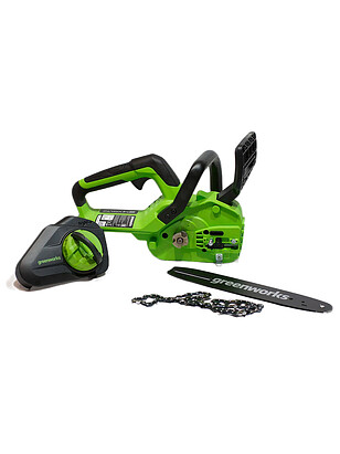 Пила цепная без аккум. GREENWORKS 2007707 24В 25см 238x286 в Материке - Вариант 2