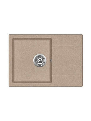 Мойка ZORG ECO-2-BG 620х440мм бежевая (без сифона) 238x286 в Материке