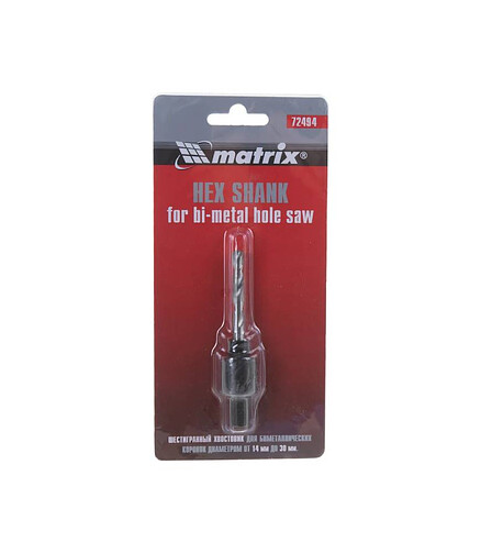 Хвостовик д/бим.коронок MATRIX 14-30мм 6-гр. 438x503 в Материке - Вариант 3