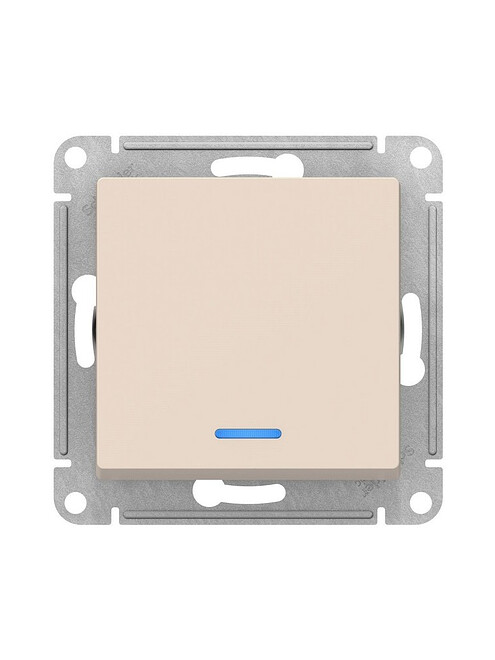 Выключатель прох. SE ATLAS Design ATN000263 1кл. подсв. беж. 495x660 Выключатель прох. SE ATLAS Design ATN000263 1кл. подсв. беж. 495x660 в Материке