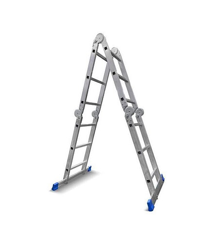 Лестница-трансформер LadderBel алюмин. 4Х3 LT433 438x503 в Материке - Вариант 3