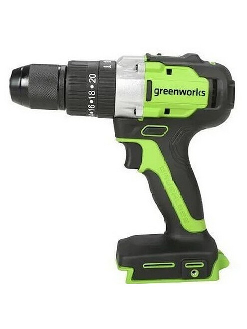 Шуруповерт ударный без аккум. GREENWORKS GD24DD60 б/щ 24В 60Нм 495x660 Шуруповерт ударный без аккум. GREENWORKS GD24DD60 б/щ 24В 60Нм 495x660 в Материке
