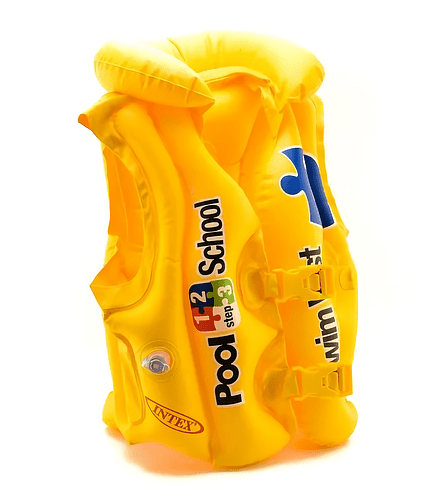 Жилет д/плавания INTEX (50х47см) желтый 3-6лет арт.58660EU 438x503 в Материке - Вариант 2