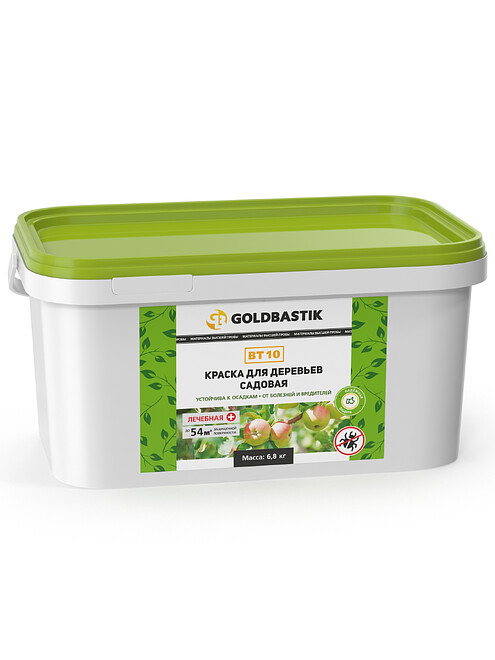 Краска для садовых деревьев NaPole GOLDBASTIK BT 10 (7кг) 495x660 Краска для садовых деревьев NaPole GOLDBASTIK BT 10 (7кг) 495x660 в Материке