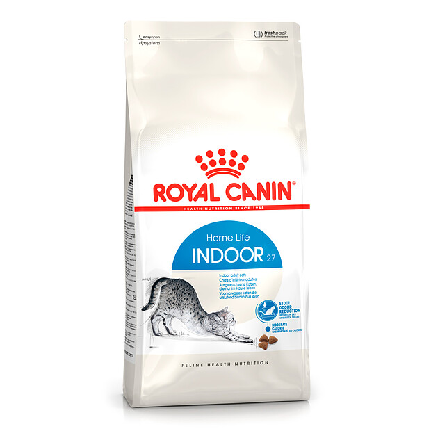 Корм для кошек жив. в помещении Indoor (0,4кг) Royal Canin