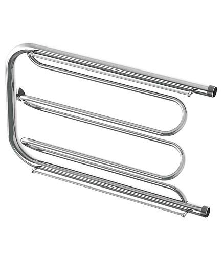 Полотенцесушитель TWIST 42 ПМ.3.50х80 (1.1/4").1 длинная резьба 438x503 в Материке