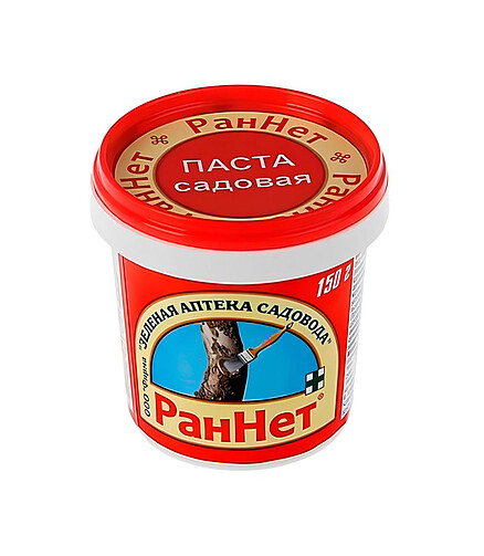 Паста для обработки среза деревьев РанНет (150г) 438x503 в Материке