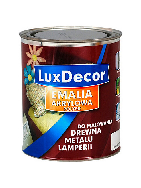 Эмаль Luxdecor Белый кристалл глянцевая, 0,75л 495x660 Эмаль Luxdecor Белый кристалл глянцевая, 0,75л 495x660 в Материке