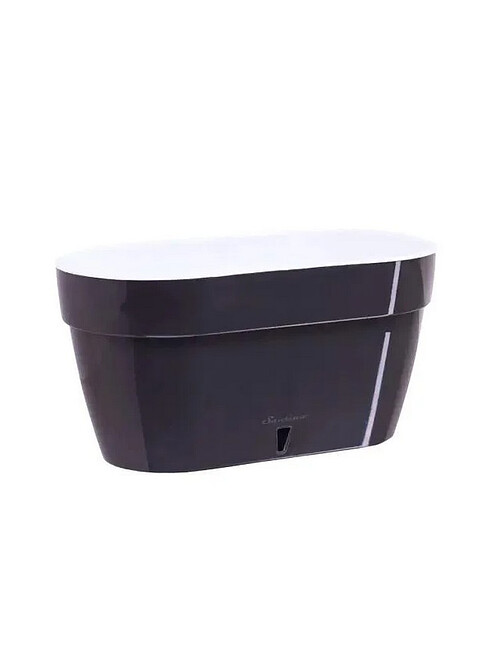 Ящик балконный ASTI с автополивом (30x15см) пластик антрацит AST300ANT/WHT 495x660 Ящик балконный ASTI с автополивом (30x15см) пластик антрацит AST300ANT/WHT 495x660 в Материке