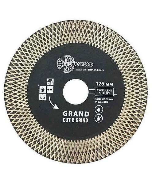 Диск алмазный TRIO-DIAMOND Grant Cut & Grind Х-тип 125мм 495x660 Диск алмазный TRIO-DIAMOND Grant Cut & Grind Х-тип 125мм 495x660 в Материке
