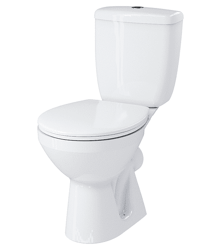 Унитаз в комплекте MITO GREY 031 6л. с сиденьем ПВХ 438x503 в Материке