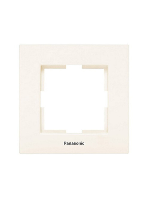 Рамка Panasonic ARKEDIA 1мест. крем 495x660 Рамка Panasonic ARKEDIA 1мест. крем 495x660 в Материке